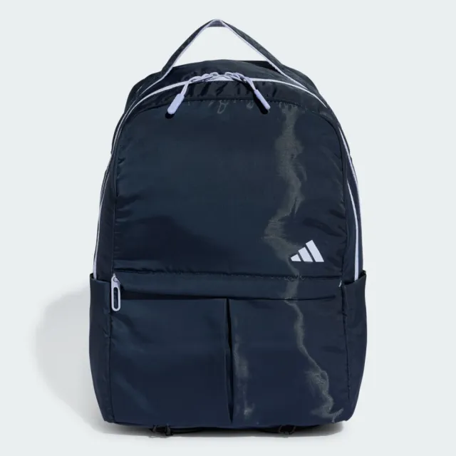 【adidas 愛迪達】Yoga Bp 後背包 瑜伽 戶外 運動 休閒 深藍(JD2250)