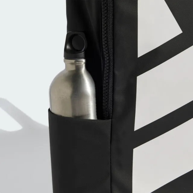 【adidas 愛迪達】Clsc Btu Boxy 後背包 戶外 運動 休閒 黑 白(JD9566)