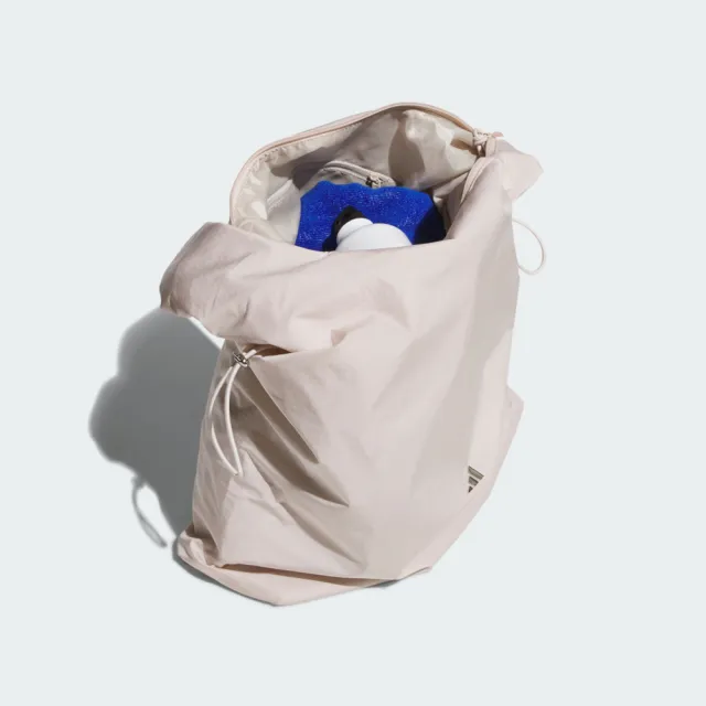 【adidas 愛迪達】W Tote Bag 托特包 肩背包 手提 米(KC0232)