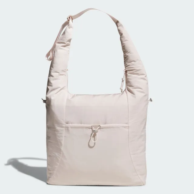 【adidas 愛迪達】W Tote Bag 托特包 肩背包 手提 米(KC0232)