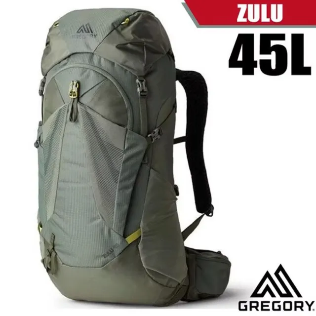 【Gregory】Zulu 45 專業健行登山背包.45L_FreeFloat背負系統(145292-9976R 牧草綠)