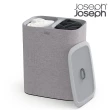 【Joseph Joseph】Tota 90L 分類洗衣籃-雙格(分類 髒衣籃 洗衣籃 雙層隔間 手提袋)