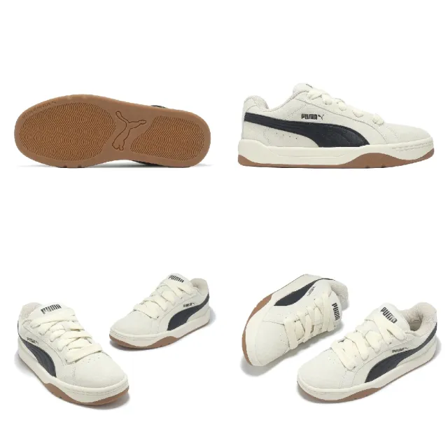 【PUMA】休閒鞋 Park Lifestyle Easy SD 男鞋 女鞋 米 黑 膠底 厚鞋舌 板鞋 400707-08