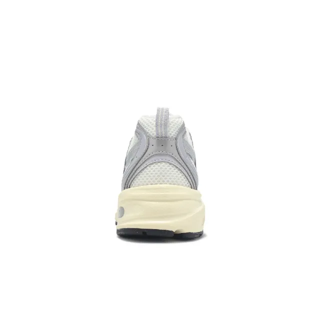 【NEW BALANCE】休閒鞋 530 男鞋 女鞋 金屬銀 鏡灰 拼接 緩衝 復古跑鞋 NB 情侶鞋(U530SEA-D)