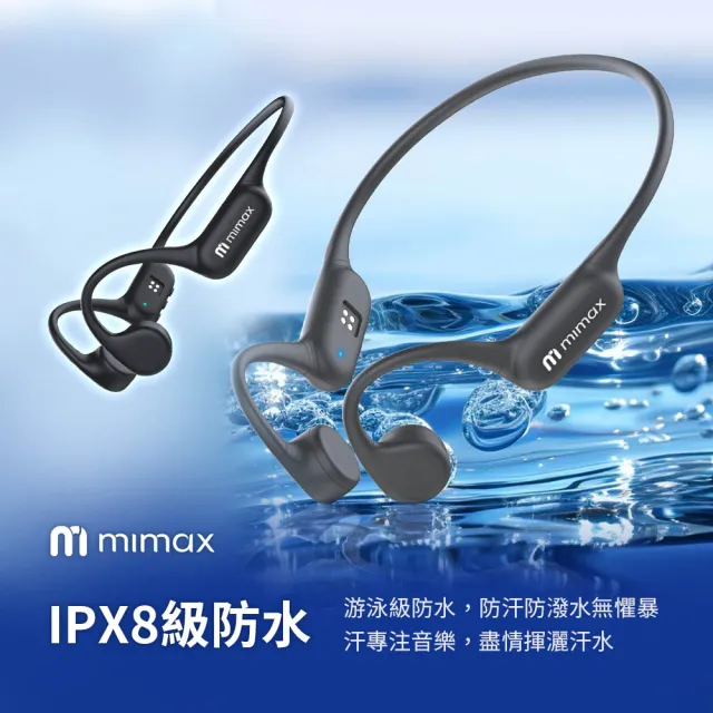 【mimax 米覓】骨傳導藍牙耳機 CS05