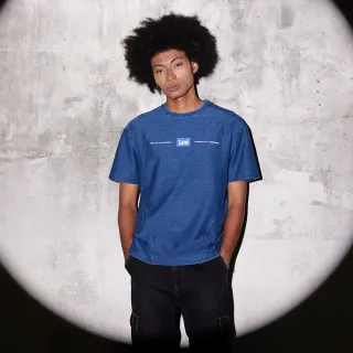 【Batman x Lee】男裝 短袖T恤｜蝙蝠俠: 黑暗騎士｜舒適版型｜深海藍(LB502099422)
