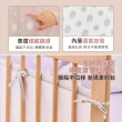 【PeNi 培婗】3D透氣排汗嬰幼兒童床墊+床圍2片組(安全墊 防護墊 遊戲墊 折疊床墊 嬰兒床 兒童床)