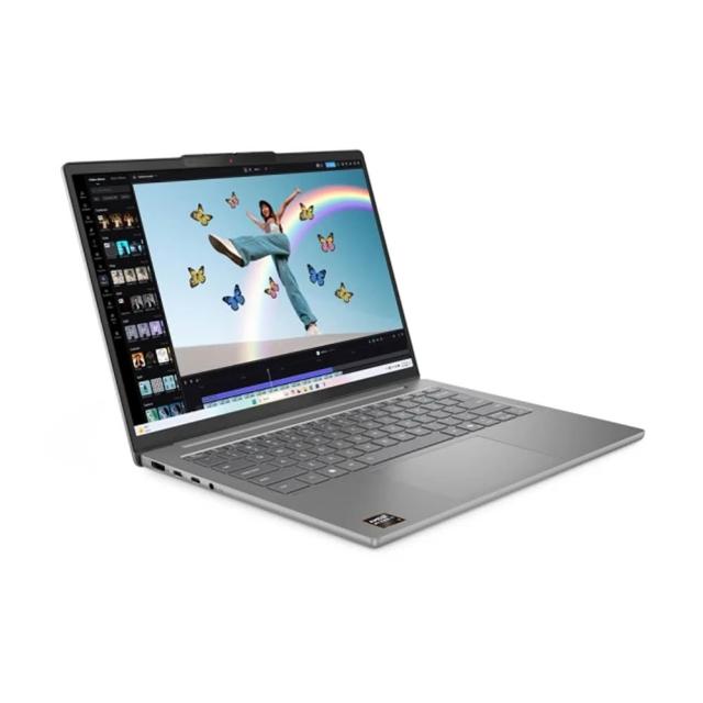 【Lenovo】特仕版 14吋輕薄筆電(IdeaPad Slim 5/83HX0047TW/Ryzen AI 5-340/32G/512G+1TB SSD/W11/藍)