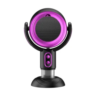 【HOME宜家】桌面吸油煙機 強勁吸力 低音降噪 可調檔位 黑紫（油煙分離+負離子）(抽油煙機/火鍋抽油煙機)