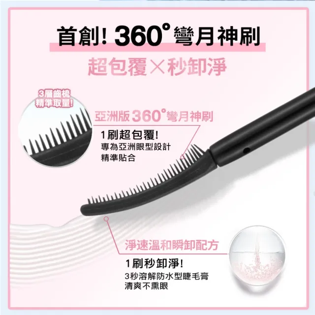 【MAYBELLINE 媚比琳】全新！睫毛卸除液 飛天翹卸除液
