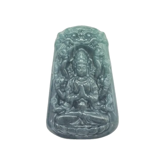 【藏古祥館】翡翠千手觀音 SK26(宗教開運 翡翠)