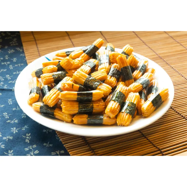 【有田製果】海苔小卷九包組 (80gx9包 原味/辣味)