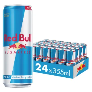 【Red Bull】RedBull紅牛無糖能量飲料355mlx24罐/箱_週期購