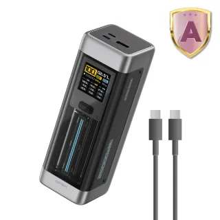 【CUKTECH 酷態科】20號 P23 25000mAh 90Wh 210W 2C1A三孔 大容量行動電源(數據清晰可充筆電)