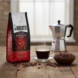 【Bialetti 比亞樂堤】中深焙哥倫比亞7號-咖啡豆500g(bialetti公司貨)
