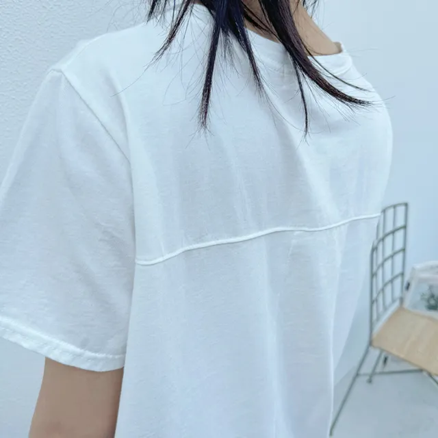【Hana Mokuba】花木馬日系女裝圓領可愛圖案印花上衣(T恤)