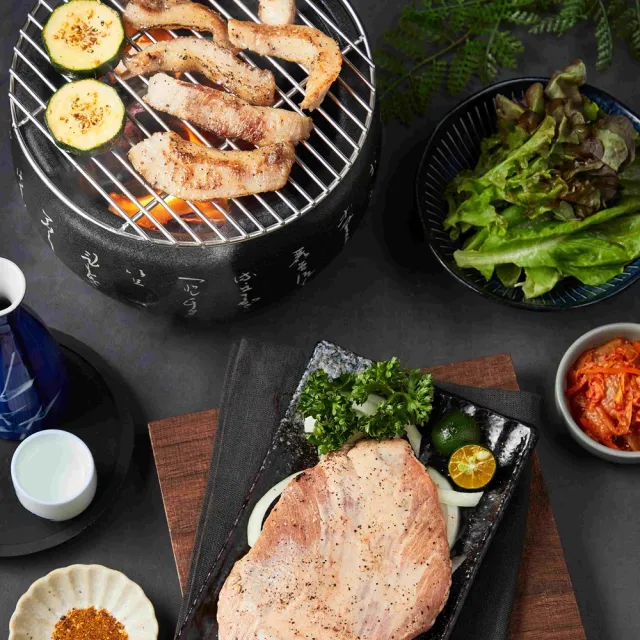 【大成】鹽烤松阪豬︱5包組︱150g／包 3-4人份(家常菜 氣炸鍋 烤肉 松阪豬 簡餐)