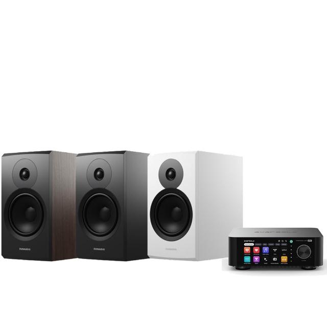 【eversolo】兩聲道音響組合(Play CD Edition + Dynaudio Emit 10 喇叭)