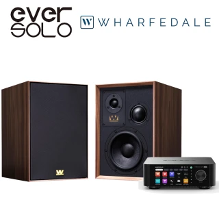 【eversolo】兩聲道音響組合(Play + Wharfedale SUPER DENTON 喇叭)