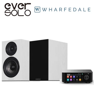 【eversolo】兩聲道音響組合(Play + Wharfedale Diamond 12.2 喇叭)
