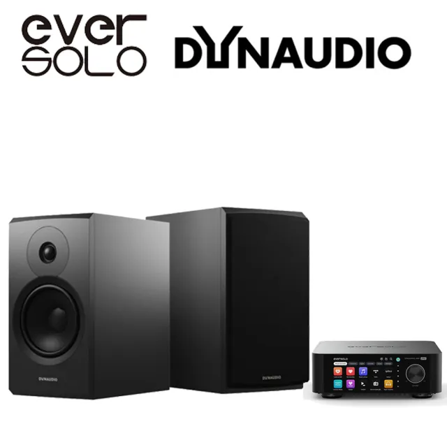 【eversolo】兩聲道音響組合(Play CD Edition + Dynaudio Emit 20 喇叭)