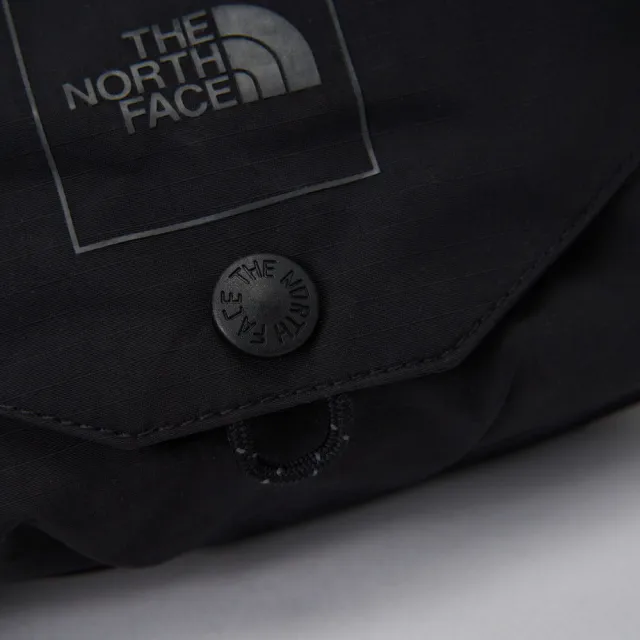 【The North Face】TNF 休閒 運動 舒適背負休閒腰包 GLEN CANYON LUMBAR PACK 男 女 黑(NF0A8EEUJK3)