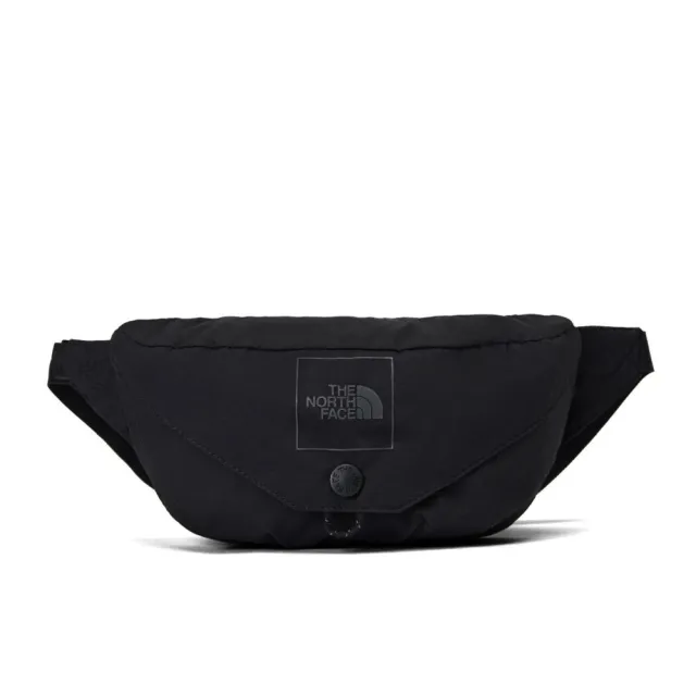 【The North Face】TNF 休閒 運動 舒適背負休閒腰包 GLEN CANYON LUMBAR PACK 男 女 黑(NF0A8EEUJK3)