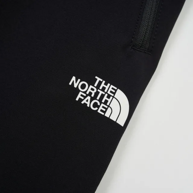 【The North Face】TNF 戶外徒步長褲 W ESSENTIAL PULL-ON SOFTSHELL PANT - AP 女 黑(NF0A8ECZJK3)