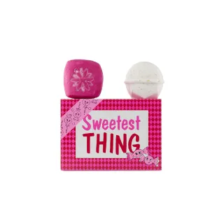 【LUSH 嵐舒】甜美佳人 泡澡禮盒(汽泡彈/泡泡浴芭/送禮/禮物/聖誕節/交換禮物/送禮)