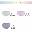 【MarCella 瑪榭】3件組-MIT-無縫抗菌內褲-薄感中低腰(女內褲/抗菌內褲/無縫內褲)