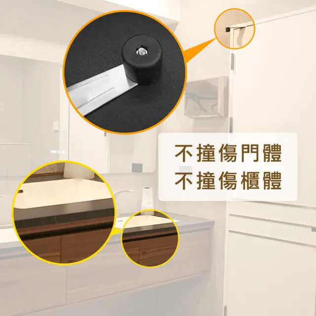 浴室門擋 門檔固定器 門止擋 靜音門擋 門後防撞墊 頂門器 不鏽鋼門檔 阻門器 緩衝門擋(550-DSS1)