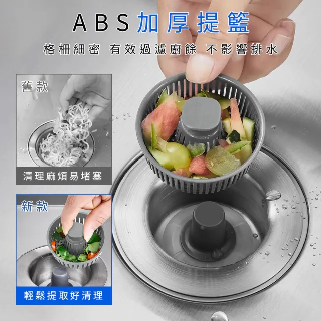 洗碗槽濾網 密封水槽 濾菜渣 洗手台濾網 洗手臺濾網 水槽提籠組 水槽過濾網(550-FF7105)