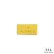 【點睛品】珍藏金磚造型小金豆6塊1.56錢_計價黃金(6克_網路獨家款)