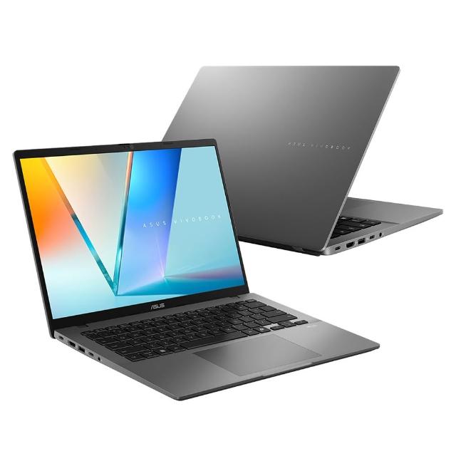 【ASUS 華碩】14吋Copilot+PC AI筆電(VivoBook S14 S3407QA/Snapdragon X X1-26-100/16G/1TB SSD/W11/OLED)
