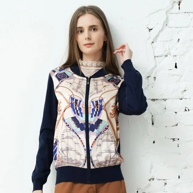 御絹坊法式蠶絲初剪羊毛外套