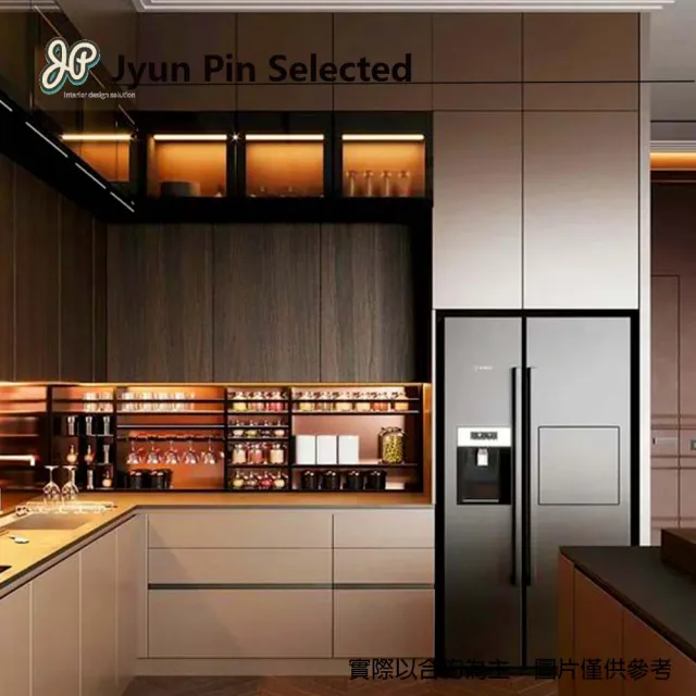 【Jyun Pin 駿品裝修】嚴選設計師款風格系統廚具(櫥櫃專業安裝)