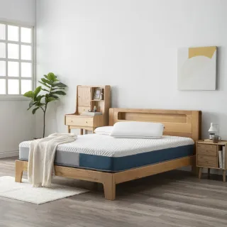 【hoi! 好好生活】Sleep CORE 雙面深眠獨立筒床墊歐規雙人加大6尺180*200*24cm(床沿加固不軟塌)