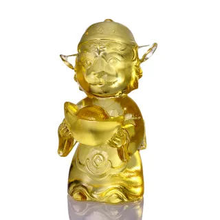 【tittot 琉園】虎虎大發_五福將系列_(掌櫃、元寶、發財、老虎、Q版公仔、琉璃、水晶、藝術品、企業、擺飾)