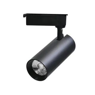 【GENTECH】LED軌道燈 15W COB高亮度 黑殼(可調整方向及投射角度)