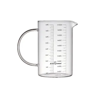 【BLACK HAMMER】加價購-簡約耐熱玻璃量杯1000ml