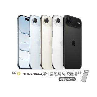 【Apple】iPhone Air(512G/6.5吋)(犀牛盾透明防摔殼組)