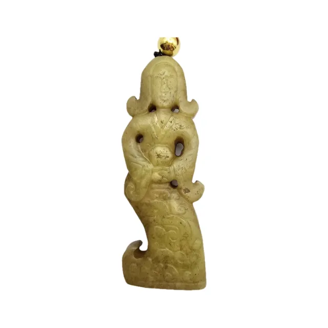 【藏古祥館】翡翠玉貴人包掛 SB39(宗教開運 翡翠 包掛)