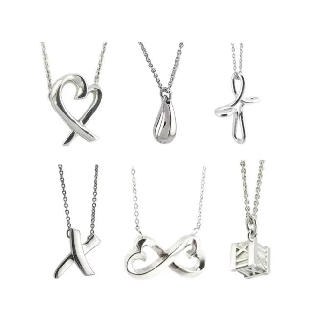 【Tiffany&Co. 蒂芙尼】黑五優惠限定-純銀項鍊手鍊情耳環(15款任選)