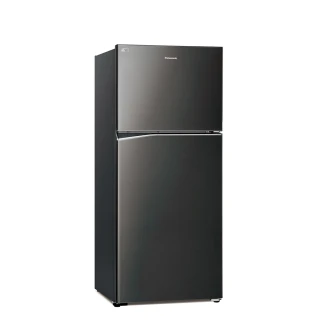【Panasonic 國際牌】58H快配★422公升新一級能效智慧節能雙門變頻冰箱-晶漾黑(NR-B421TV-K)