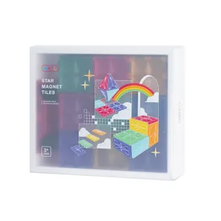 【MNTL】夢想家組合 Dreamer 磁力片 創意 STEAM玩具(108pcs)