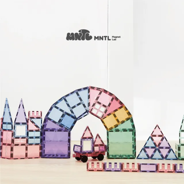 【MNTL】夢想家組合 Dreamer 磁力片 創意 STEAM玩具(108pcs)
