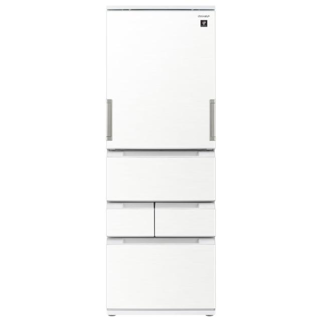 【SHARP 夏普】58H快配504L一級能效自動除菌離子左右開任意門變頻冰箱 典雅白(SJ-MW51KT-W)