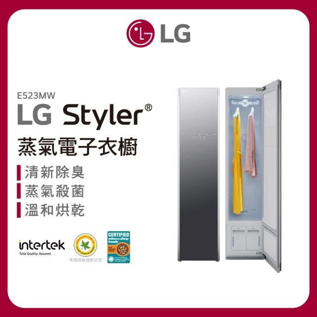 【LG 樂金】58H快配WiFi Styler 蒸氣電子衣櫥-輕奢鏡面(E523MW)