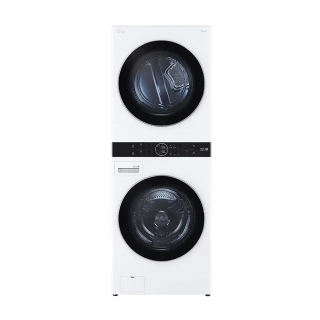 【LG 樂金】58H快配19公斤+16公斤◆ WashTower AI智控洗乾衣機(WD-S1916W)