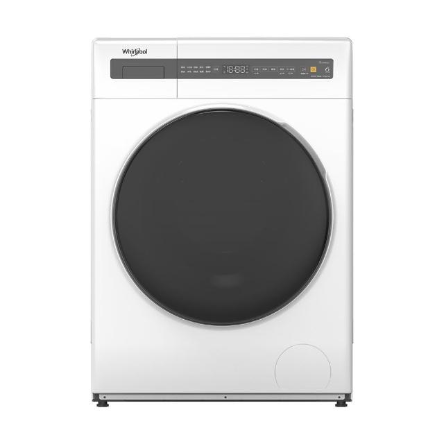 【Whirlpool 惠而浦】家電速配10.5公斤Essential Clean洗脫烘變頻滾筒洗衣機(WWEB10701BW)